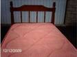 SOLID PINE Single Bed with Mattress As New Very sturdy....