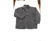 MENS QUILTED FLEECE JACKET,  Size L charcoal,  quilted....